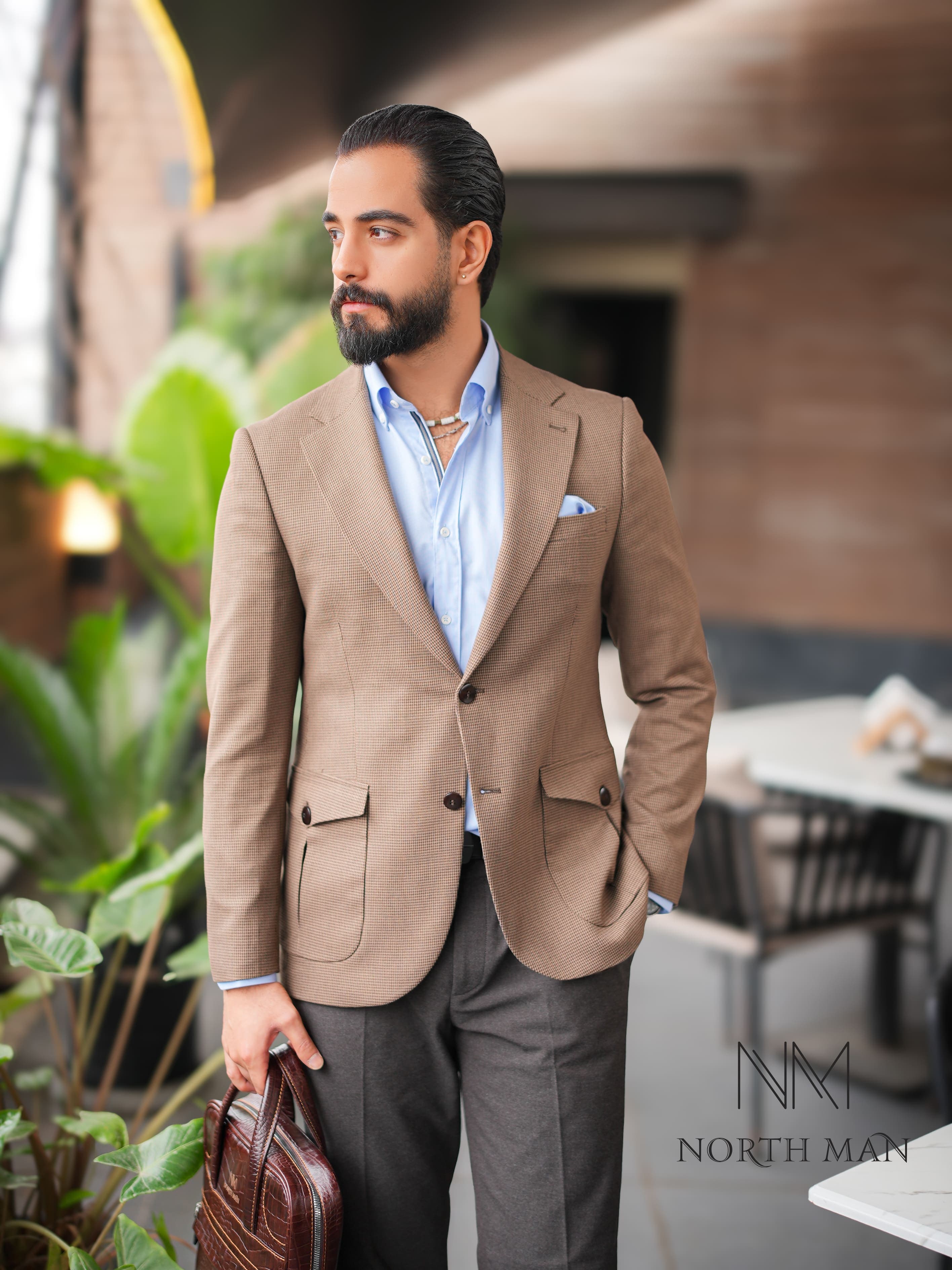 Classic black coat representing timeless elegance